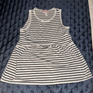 Striped Sleeveless top
